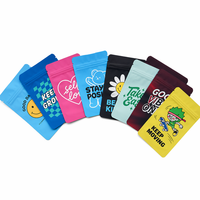 Sachets refermables mats givrés personnalisés avec fenêtre transparente, qualité alimentaire, en plastique, résistants à l'humidité pour l'emballage de thé en poudre
