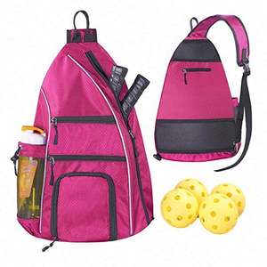 Muestra Gratuita, Bolsas de Paleta de Pickleball Personalizadas de Fábrica, Bolsas Cruzadas Reversibles, Mochila Bandolera para Hombres y Mujeres - Product Image 1