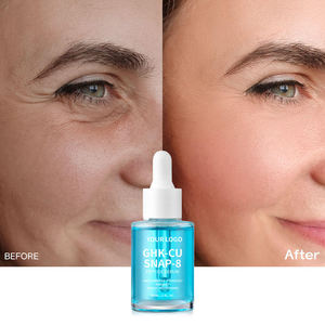 GREENLEM GHK-Cu Snap-12 Peptide Soin de la peau Sérum pour le visage Réduction des rides Réparation de la peau Sérum au cuivre bleu GHK-Cu en stock - Product Image 4