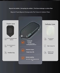 Raqueta de Pickleball Híbrida con Superficie de Carbono para Estilos de Juego Versátiles - Product Image 5