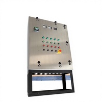 Gabinete Eléctrico Industrial de Acero Inoxidable SS304 con Acabado Cepillado, Caja de Control IP66, 125A 380V, Caja de Distribución para Montaje en Pared/Paredo, para Uso en la Industria Petrolera