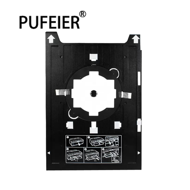 Inkjet CD DVD Tray for Epson 1400 1410 1430 R800 R1800 R1900 R2000 R3000 R2400 R2880 G800 P600 607 608 Inkjet Printer Tray