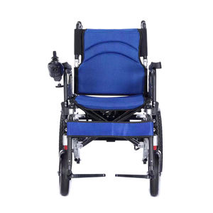 Умное складное электрическое кресло-коляска с долгим сроком службы батареи, стальной рамой, грузоподъемностью 200 кг для пожилых людей — четырехколесное мобильное средство передвижения - Product Image 5