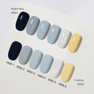 AILANUO เจลทาเล็บสีใหม่ 6 สี OEM/ODM TPO ปราศจากสาร Hema ดีไซน์สวย สีชัดเจน ทนแสง UV ขายส่งเจลทาเล็บ รับผลิตแบรนด์ส่วนตัว - Product Image 3