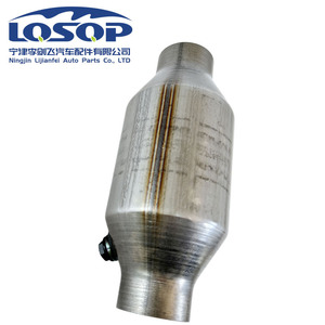 Convertidor Catalítico Universal LQSQP de 2.5 Pulgadas de Alto Flujo, Pieza de Escape Automotriz de Acero Inoxidable - Product Image 5