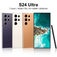 Nuevo Teléfono Inteligente de Alta Calidad 2026, Original Desbloqueado, S24 + Super 5G 16 + 512 GB, S24 Ultra, Android 14.0, Versión Global