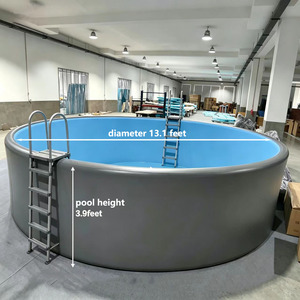 Piscina Gonfiabile Ultra Rigida di Grandi Dimensioni 13.1*4.9 Piedi, Popolare per l'Estate, in PVC DWF, Piscina Gonfiabile Portatile per Famiglia - Product Image 1
