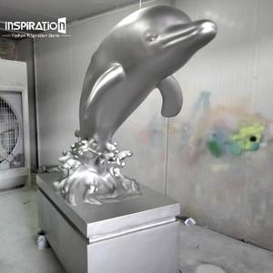 รูปปั้นไฟเบอร์กลาสหลากสีรูปอมยิ้ม สำหรับจัดแสดงในร้านขายอมยิ้ม และตกแต่งร้านขนมหวาน - Product Image 3