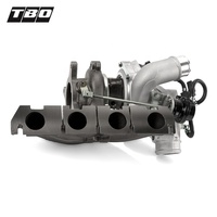 شاحن توربيني TBO EA28R500H+ بقوة 500 حصان مع محامل كروية K04 0064 وعجلة ضاغط محسنة EA888 Gen1/2 EA113 2.0T تركيب مباشر