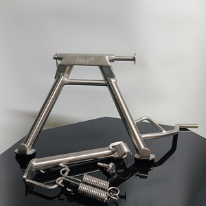 Soporte Central para Yamaha Mio M3, Soporte de Estacionamiento para Motocicleta Pulido con Barra Transversal y Doble Resorte, Repuestos - Product Image 1