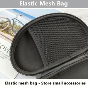 Convenient Eyeglasses Carrier Waterproof EVA Business <b>Sunglasses</b> Padded Eyewear Storage Case Protective Travel Outdoor Nylon Bag - Product Image 4