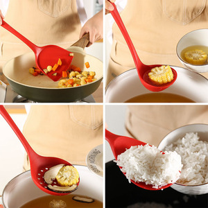 2026 <strong>New</strong> Home One Injection <strong>Kitchen</strong> Gadgets Silicone Utensil <strong>Set</strong> With Soft Touch Handle - Product Image 3