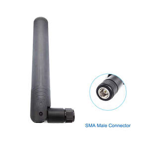 เสาอากาศยางพาย4G LTE ภายนอก144มม. พร้อม SMA ตัวผู้เสาอากาศพับได้700-2700MHz สำหรับฮอตสปอตมือถือเราเตอร์ <span class=keywords><strong>Huawei</strong></span> - Product Image 3