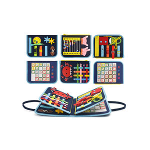 Feutre Montessori Busy Board Langue Japonaise Jouet Sensoriel pour 3 6 Ans Sous-titre - Product Image 2