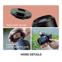 TTArtisan Standart Odaklama 65mm F1.8 Metal Kamera Lensi E Mount Fujifilm XS10/XS20/X-H2s/XT5/XT30 için A6000/Zve10/A6700/