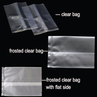 Sachets d'emballage transparents en plastique OPP pour gâteaux de lune, avec fermeture centrale, impression de logo personnalisée, pour chocolats