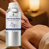 Liquide Apaisant et Chauffant à Base de Plantes pour le Corps, Extrait Naturel de Plantes, Soin Corporel pour Massage Externe Relaxant et Soins de la Peau