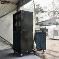 Systèmes de refroidissement par dôme gonflable 35 kW 12 CV 10 tonnes 120 000 BTU à circulation d'air volumineuse pour complexes sportifs