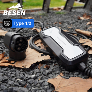 Chargeur portable pour véhicule électrique <span class=keywords><strong>BESEN</strong></span> 16A 3,6 kW avec batterie externe pour utilisateur domestique - Product Image 2