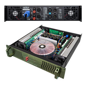 Fabrik-Großhandel Auway AOW1800 Leistungsverstärker Klasse H 2U 2-Kanal Messeausrüstung 1500W Audio Metallgehäuse 220-240V - Product Image 2