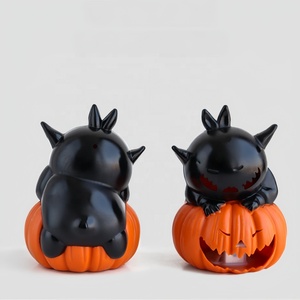 Nueva Lámpara LED de Noche con Forma de Gato y Calabaza para Halloween, Vela Electrónica sin Llama para Decoración de Mesa en Fiestas de Halloween y el Hogar - Product Image 5