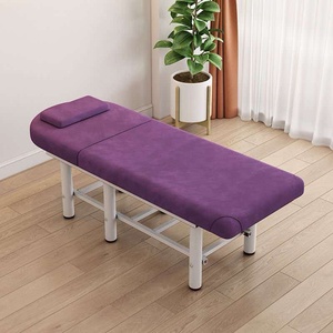Table de massage pour salon de beauté, lit de physiothérapie à domicile, table de soin du visage et des cils, table de tatouage - Product Image 4