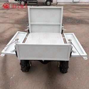 Chariot à moteur électrique à 4 roues Shanli, homologué CE, puissance de la batterie 15,7 kW, mini-dumper de chantier - Product Image 2