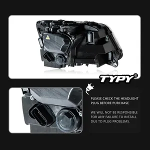 TYPY Car for VW Amarok <b>Headlight</b> 2010-2022 Upgrade Modified New DRL Dynamic Turn Signal <b>LED</b> 12V 8000 Lumens 5500K Auto - Product Image 4