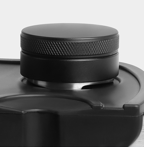 ステンレス鋼58mmコーヒータンパーディストリビューター、タンパーハンマー & レベラー、均一なエスプレッソタンピング用の人間工学的ツール - Product Image 2