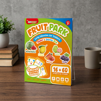KEYBABY Vente en gros 2026 Nouveau Monde Animalier 16 Pages Autocollants et Affiches Colorés Couverture Rigide Logo Personnalisé Papier Offset et Carton