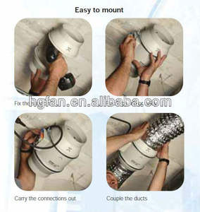 Ventilateur <span class=keywords><strong>extracteur</strong></span> silencieux pour salle <span class=keywords><strong>de</strong></span> bain, aspirateur <span class=keywords><strong>d</strong></span>'<span class=keywords><strong>air</strong></span>, ventilateur en ligne pour l'évacuation des tentes <span class=keywords><strong>de</strong></span> culture - Product Image 5