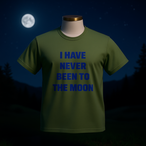 T-shirt « Je n'ai jamais été sur la Lune », t-shirt humoristique, cadeau ironique et sarcastique - Product Image 3