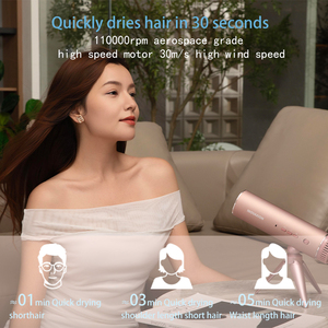 Sèche-cheveux ionique compact pliable tout-en-un mains libres 1200W, portable, professionnel, pour usage hôtelier, vente mondiale au détail de produits de beauté - Product Image 4