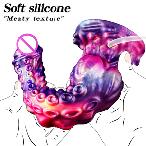 Dildo géant en silicone, plug anal, stimulateur de prostate, ventouses pour hommes et femmes, jouet pour adultes, plug fessier large - Product Image 4