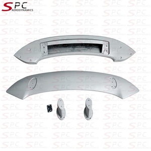 Aile arrière en Fiber de carbone sèche SPC Turbo S pour Porsche <span class=keywords><strong>992</strong></span> <span class=keywords><strong>Cabriolet</strong></span> 2019 + aileron de coffre arrière en Fiber de carbone pour Porsche 911 <span class=keywords><strong>992</strong></span> - Product Image 2
