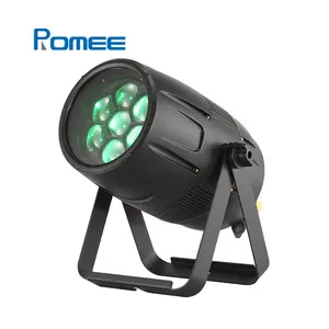 IP65 7*40w RGBW 4in1 Waterproof Zoom Par Light Wash With Bee Eyes Effect For Dj Show Party Wedding Event Outdoor Stage Lighting