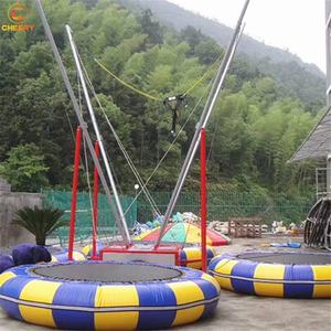 <span class=keywords><strong>Trampoline</strong></span> de divertissement gonflable, 4 sièges, équipement de divertissement pour enfants, vente en gros, bon marché, pour la location - Product Image 3