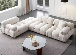 Muebles de Sala de Estar, Sofá Modular Cloud, Sofá Seccional Blanco, Estilo Nórdico Moderno, Juego de Muebles, Sofás <span class=keywords><strong>Cama</strong></span>, Sofás para Sala de Estar - Product Image 3