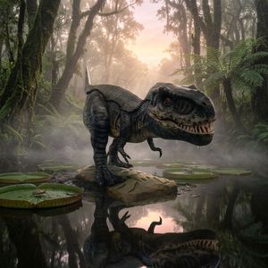 Dinosaure Animatronique Raptor Grandeur Nature en Métal pour Parc à Thème Dinosaures Jurassiques, Parc d'Aventures Intérieur/Extérieur, Centre Commercial - À Vendre - Product Image 1