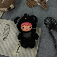 POPMART Hirono Road Journal Series Blind Box Fashion Decoration Plush Doll Vinyl Face Toy Cute Pendant