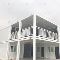 Conteneur préfabriquées de 20ft, conteneur plat, maison en vente, livraison gratuite, chine