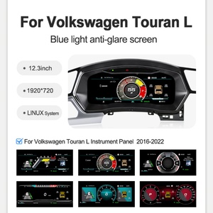 Navihua New Arrival 12.3'' LCD Dashboard Auto <b>Speedometer</b> <b>Car</b> <b>Digital</b> Cluster Linux System <b>for</b> Volkswagen VW Touran L 2016-2022 - Product Image 3