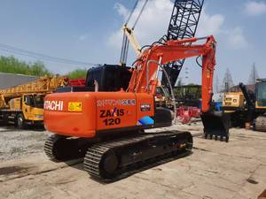 Excavadora de cadenas Hitachi Zx120 usada de 12 toneladas, excavadora hidráulica Hitachi Zx70 Zx75 Zx120 de segunda mano - Product Image 4