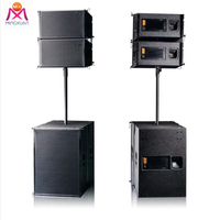 Altavoces profesionales de audio activo, 12 pulgadas, subwoofer, línea de matriz