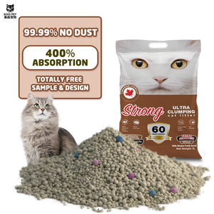 Litière pour <span class=keywords><strong>chat</strong></span> en granulés de bentonite blanche, super absorbante, à agglomération rapide, contrôle des odeurs, faible poussière, biodégradable, jetable aux toilettes - Product Image 3