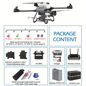 โดรนทำความสะอาดแผงโซลาร์เซลล์ JIUSI D50R แรงดันสูง ประหยัดต้นทุน ลดแรงงาน - Product Image 2