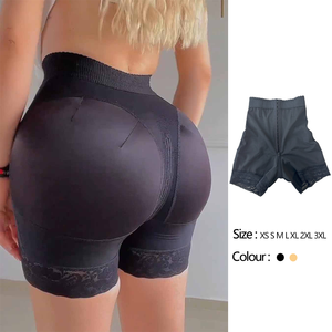 Nouveau Short Sculptant Confortable Taille Haute Grande Taille, Effet Sablier, Rehausseur de Fesses, Respirant, Effet Ventre Plat, à Bord Ondulé - Product Image 1