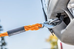 Accessoires tout-terrain <span class=keywords><strong>4x4</strong></span> : Sangle <span class=keywords><strong>de</strong></span> remorquage, <span class=keywords><strong>Corde</strong></span> <span class=keywords><strong>de</strong></span> récupération cinétique tressée, Kit d'urgence, Manille souple synthétique, Treuil - Product Image 3