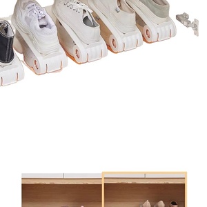 Organizzatore per Scarpe Regolabile, Portascarpe Salvaspazio per Armadio, Organizzatore per Scarpe a Doppio Strato per <span class=keywords><strong>Casa</strong></span> - Product Image 6