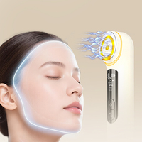 Appareil de beauté pour la peau rechargeable à domicile, lumière tricolore portable, appareil électrique de rajeunissement de la peau, appareil de lifting du visage, appareil de beauté du visage